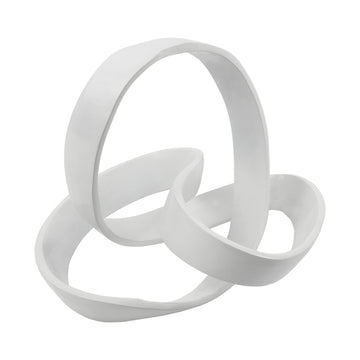 Chamberlain 7" Aluminum Abstract Knot Decorative Sculpture